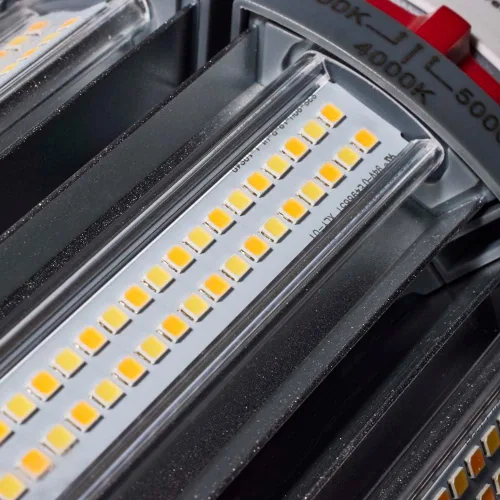 Miniatura 7 de Satco S23143 Hi-Pro - Lámpara LED de mazorca de maíz con potencia y temperatura de color seleccionable, repuesto HID, base EX39, 80W/63W/54W