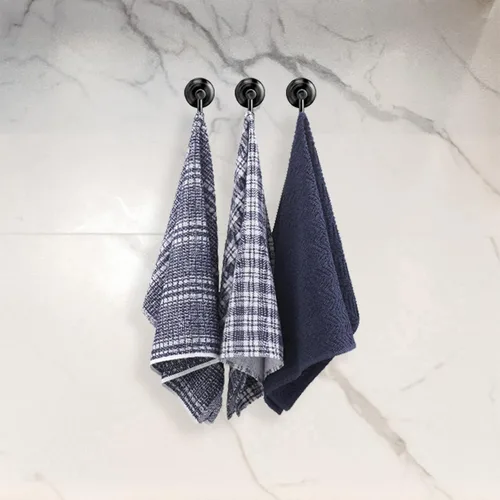 Miniatura 3 de Nautica Toallas de cocina 100% algodón, paños de limpieza reutilizables superabsorbentes, paños de cocina, toallas de mano para secar platos, juego