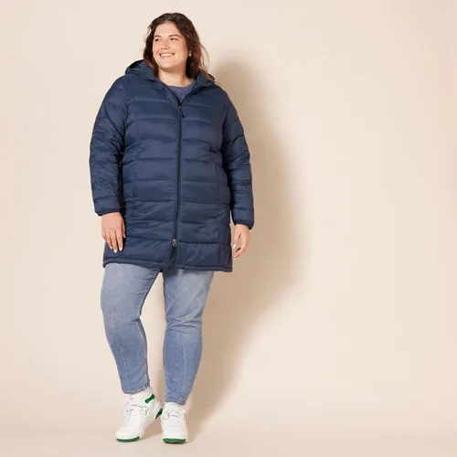 Miniatura 6 de Tienda Essentials - Chaleco para mujer, ligero, impermeable y fácil de guardar