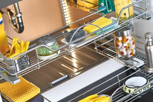 Miniatura 8 de REV-A-SHELF CESTA DE ALAMBRE PED U-SHA S/C 36