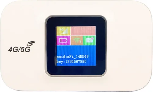 Sanpyl Enrutador WiFi 4G, enrutador de punto de acceso móvil 4G con ranura para tarjeta micro SIM, batería de 3000 mAh, enrutadores de viaje
