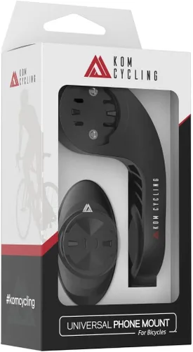 Miniatura 9 de KOM Cycling Adaptador universal para teléfono Edge para fijar tu smartphone a cualquier soporte de bicicleta, adaptador adhesivo de montaje