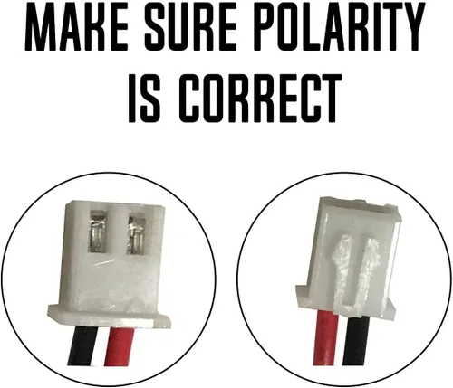 Paquete de 2 baterías de repuesto para luz de emergencia Señal de salida 4.8 V 700 mAh NiCad - Longitud 1-1/8 pulgadas, ancho 1-1/8 pulgadas, altura