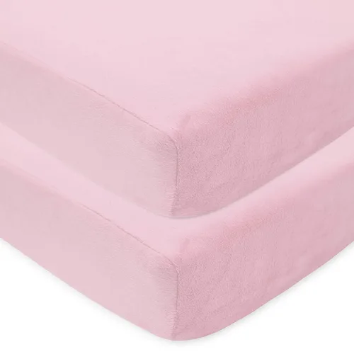 Miniatura 13 de American Baby Company Heavenly Soft - Sábana bajera ajustable de felpilla para cuna, 28 x 52 pulgadas, cálida y acogedora, sábana de felpilla Crema
