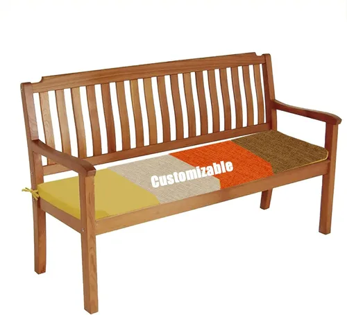 Cojín de banco de tamaño personalizado, cojín de asiento de ventana de bahía, cojín de espuma gruesa para tapicería, cojín largo para silla, cojines