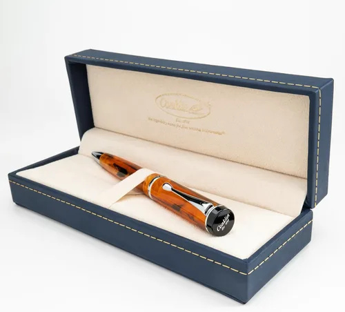 Miniatura 4 de Conklin Duragraph - Bolígrafo en ámbar, instrumento de escritura de lujo con acabado ámbar cálido, el mejor regalo para profesionales