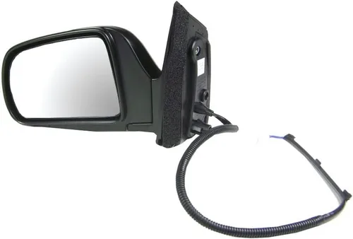 Miniatura 64 de TRQ Espejo plegable con calefacción eléctrica del lado del conductor con indicador de punto ciego pintura a juego negro liso compatible con Kia