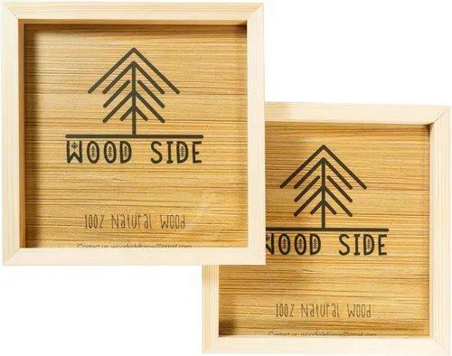 Miniatura 14 de Marcos de fotos de madera negra de 8 x 10 pulgadas, juego de 2 – 100% madera maciza ecológica natural con bordes gruesos para montaje en pared