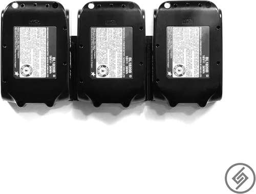 Miniatura 4 de Soporte Spartan para batería Makita de 18 V Soporte de gancho de pared Almacenamiento de herramientas eléctricas Blog DIY sala de manualidades