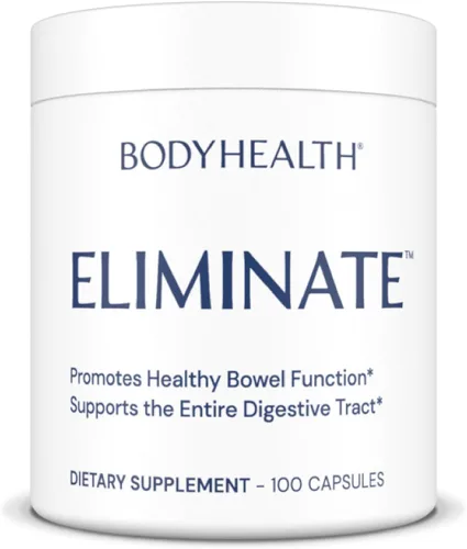 BodyHealth Limpieza intestinal: elimina, desintoxicante limpiador de colon, píldoras laxantes suaves y alivio del estreñimiento para adultos,