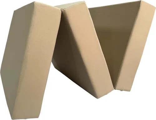 Miniatura 9 de D&D Futon Furniture Camas de espuma de triple pliegue Shikibuton de tamaño individual, 6 x 39 x 75, espuma de alta densidad de 1.8 libras, colchones