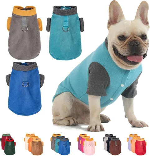 Miniatura 17 de FabriCastle Suéteres pequeños para perros, paquete de 3 prendas para perros y gatos, chaquetas suaves y cálidas para perros XXS XS S y S, disfraces