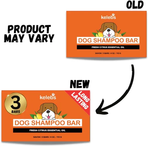 Miniatura 8 de Kelebs Champú para perros malolientes Barra de champú desodorizante natural para perros con aceites esenciales cítricos Ecológico Cero