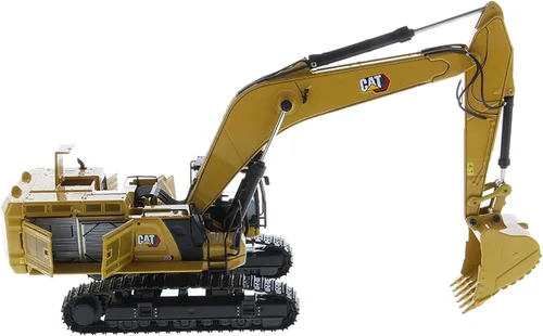 Miniatura 5 de Caterpillar 395 Excavadora hidráulica de próxima generación (versión de uso general) amarillo con operador y herramientas adicionales High Line