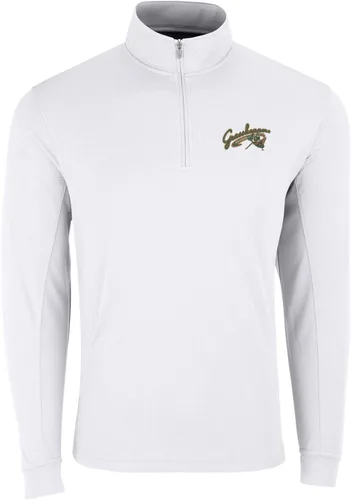 Miniatura 18 de Vantage Apparel Jersey con cremallera de un cuarto de béisbol de la liga menor