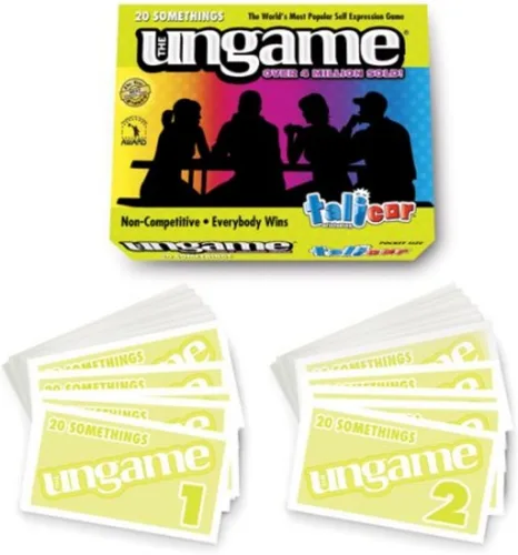 Pocket UNGAME - 20 Somethings - Juego de cartas no competitivo para adultos jóvenes para discutir, compartir valores y experiencias - mazos ligeros