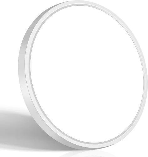 Miniatura 33 de Lámpara LED de techo de montaje al ras, equivalente a 100W, lámpara de techo empotrada moderna para cocina 5000K luz blanca diurna 15W 1200Lm 7