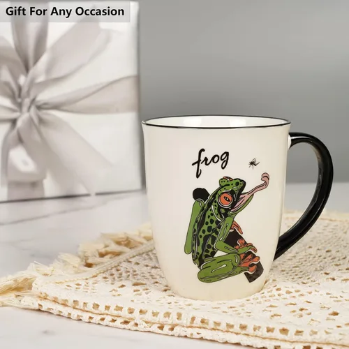 Miniatura 5 de Taza de cerámica que cambia de calor, taza de café divertida para mamá, papá, taza de té de porcelana, regalos para hombres y mujeres, cumpleaños