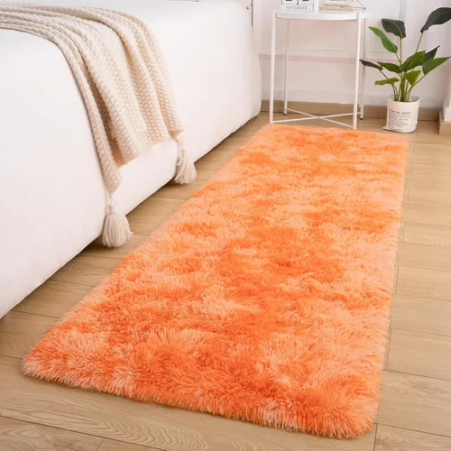 Miniatura 18 de Alfombra de área Softlife para sala de estar, alfombra lanuda mullida y esponjosa de 6 x 9 pies en color azul para dormitorio de niñas y niños, Azul