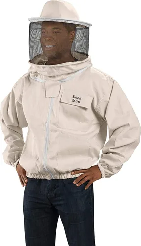 Miniatura 3 de Bees & Co K73 Cotton Beekeeper Jacket with Round Veil