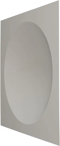 Miniatura 4 de Ekena Millwork 19 5/8 pulgadas de ancho x 19 5/8 pulgadas de alto, Sloane EnduraWall decorativo 3D, cromo brillante (cubre 2.67 pies cuadrados).