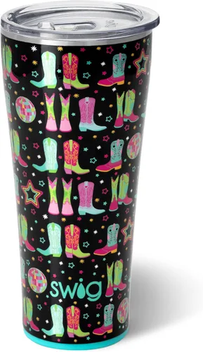 Miniatura 15 de Swig Life - Vaso aislante de 22 onzas, vaso de viaje para café con tapa, taza de café para viaje compatible con portavasos, de acero inoxidable