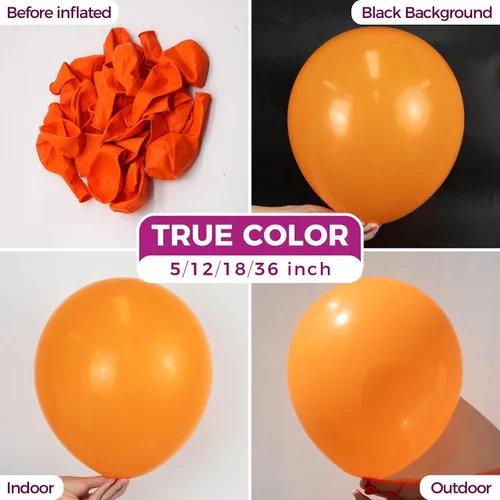 Miniatura 280 de Bezente - Globos de 5 pulgadas de látex redondos pequeños para revelación de género, despedidas de soltera, cumpleaños, bodas y aniversarios, aptos