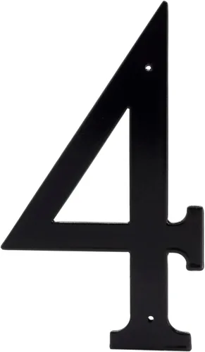 Miniatura 15 de Montague Metal Products números estándar para casas, Negro