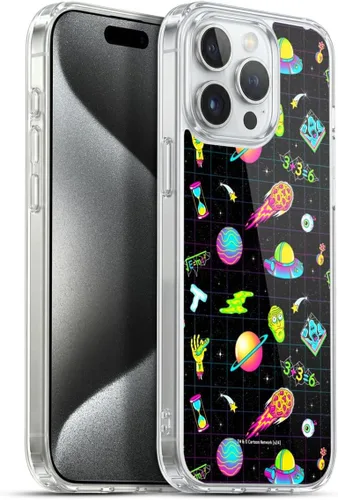 Miniatura 67 de Head Case Designs Funda de gel con licencia oficial de Rick and Morty Aliens Season 3 [protección de grado militar] compatible con Apple iPhone 12