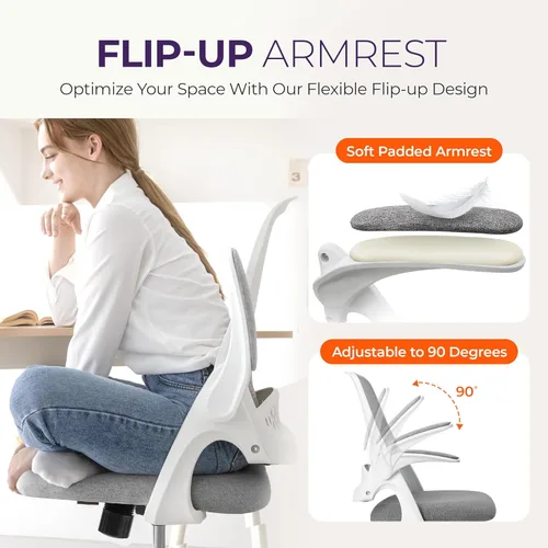 Miniatura 6 de NEO CHAIR Escritorio de oficina para videojuegos, silla ergonómica para computadora con soporte lumbar para la espalda, ruedas giratorias de altura