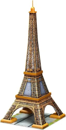 Miniatura 4 de Kit de construcción de la Torre Eiffel Ravensburger con 216 piezas 3D