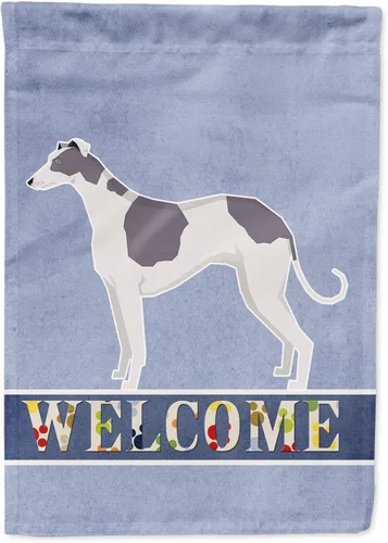 Miniatura 115 de Caroline's Treasures CK3704GF Bandera de jardín de bienvenida de Akita Shepherd Black and Tan - Bandera decorativa para patio exterior, patio