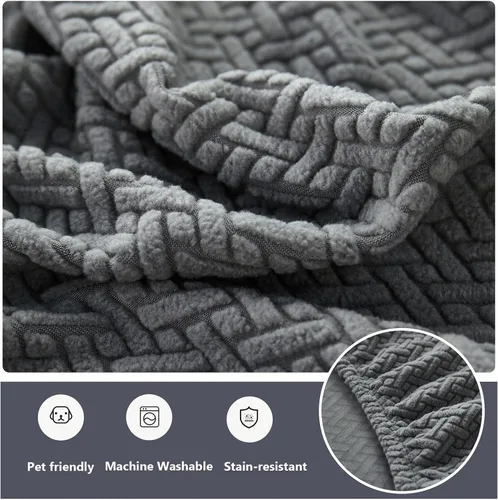 Miniatura 8 de Yoovat Fundas para Brazos de Sofá Sillón Reclinable Fundas para Reposabrazos Fundas Protectoras para Brazos de Silla