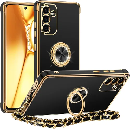 Miniatura 14 de Miss Arts Funda para Samsung Galaxy S22 Ultra con Soporte, Funda Galaxy S22 Ultra con Soporte de Anillo Kickstand, para Mujeres y Niñas, Bonita