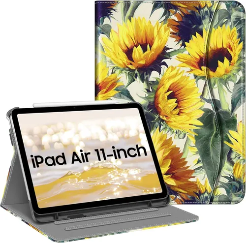 Miniatura 14 de Fintie Funda para iPad Air de 11 pulgadas M3 (2025) / M2 (2024), iPad Air de 5ª (2022) / 4ª generación (2020) de 10.9 pulgadas, funda protectora