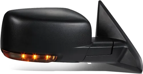 Miniatura 8 de DNA Motoring TWM-037-OE-T888-BK-L Espejo retrovisor izquierdo con calefacción y desempañador, para conductor, con señal de giro + luz de aplique