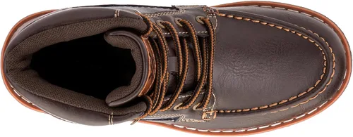 Miniatura 8 de Xray Footwear Boy's Boot, Lace up, Thermoplastic rubber (TPR) Outsole, Moc-Toe, flat sole.