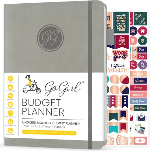 Miniatura 12 de GoGirl Planificador de Presupuesto – Organizador Mensual de Planificación Financiera, Libro de Presupuesto. Cuaderno de Seguimiento de Gastos, Negro