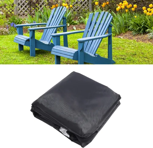 Miniatura 2 de Funda para silla al aire libre, hebilla negra, impermeable, para silla de patio, para césped