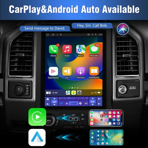 Miniatura 3 de Radio de coche Android 13 para Ford F150 2015-2021, estéreo de 12.1 pulgadas con CarPlay y Android Auto, SWC, DSP, Bluetooth, WiFi, MirrorLink