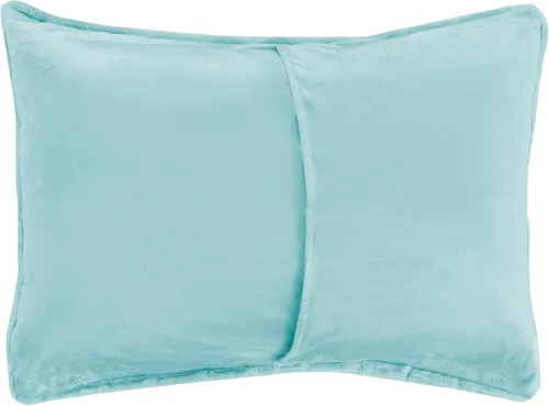 Miniatura 7 de Elegant Comfort Lujoso juego de edredón de piel sintética esponjosa de 3 piezas – Alternativa de plumón cálida para todas las estaciones – Ultra
