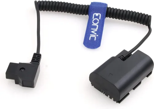 Miniatura 3 de D-Tap a LP-E6 - Cable de alimentación para monitor SmallHD 501/502 702 (línea enrollada)