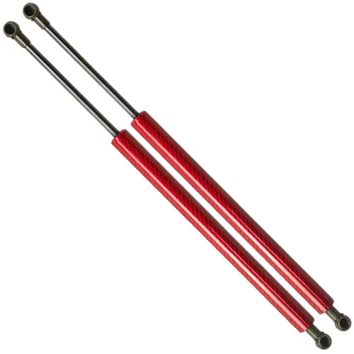 Miniatura 10 de Puntales de fibra de carbono compatibles con Toyota Supra JZA80 1993-2002 Amortiguadores de gas Kit de resortes de capó sin taladrar atornillado