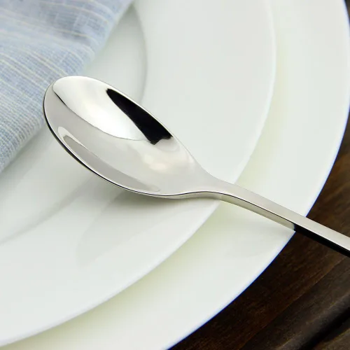 Miniatura 5 de AOOSY Cuchara de Mango Largo, Agitadores de Café, Cuchara de Té Helado de 9 Pulgadas, Cucharadita de Acero Inoxidable 18/10 Premium para Leche