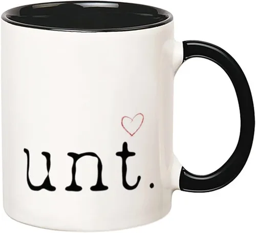 Miniatura 2 de Fonhark - Taza de coño. Taza de corazón coño. Humor adulto, ofensivo, travieso, grosero, taza de café novedosa de 11 onzas