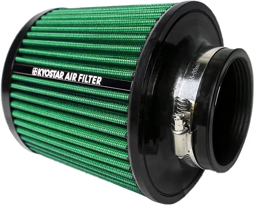 Miniatura 7 de KYOSTAR Filtro de aire universal de alto flujo de 3" (76 mm), entrada de aire frío de cono reutilizable, alto rendimiento, lavable, kit de aire seco