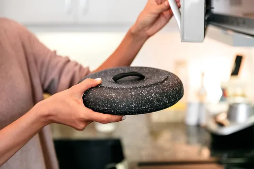 Miniatura 5 de Dexas calentador de tortillas, normal Patrón de granito