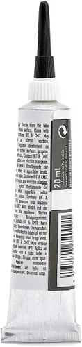Miniatura 2 de Pebeo Vitrail, Cerne Relief - Pintura dimensional, tubo de 0.7 fl oz con boquilla, plomo de imitación (el embalaje puede variar)
