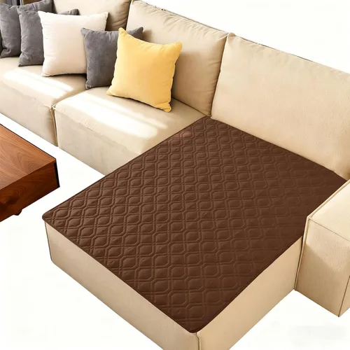 Miniatura 87 de hyha Manta impermeable para perros, manta reversible para cama de mascotas, funda suave para sofá/sillón lavable para perros, fundas impermeables