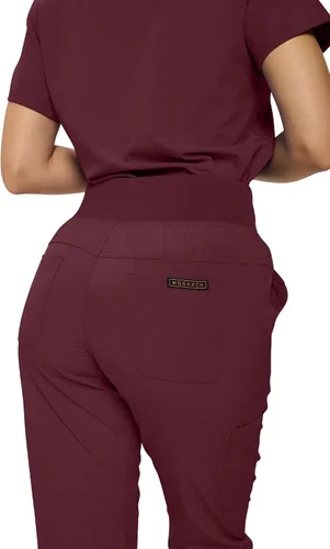 Miniatura 4 de Monarch Uniforms Pantalones quirúrgicos acanalados para mujer